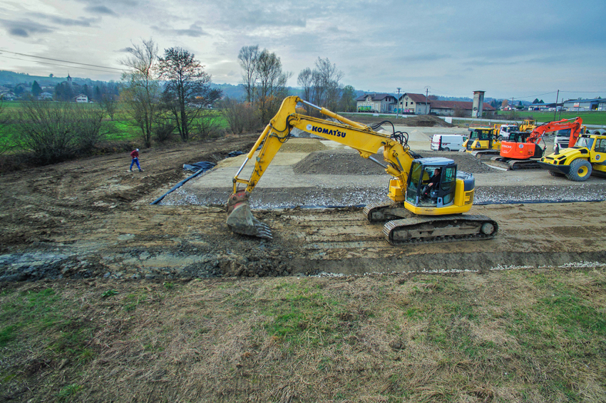 Suivi de chantier village d'entreprises Sillingy (du 21 au 4 décembre)